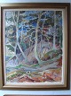 Emil A. Schou 
(1896-1986):
"Træer ved 
åbred"
Smukt maleri i 
Schous 
sædvanlige 
dejlige lyse 
...