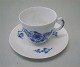 Royal 
Copenhagen Blue 
FLower braided 
8203-10 Cup 5.3 
x 6.5 cm and 
saucer 11,5 cm 
In mint and ...