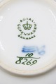 Blue Flower Plain Danish porcelain. Settings large tea cups No 8269 of 1st quality.