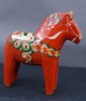 Red Dala horse from Sweden H 14cms