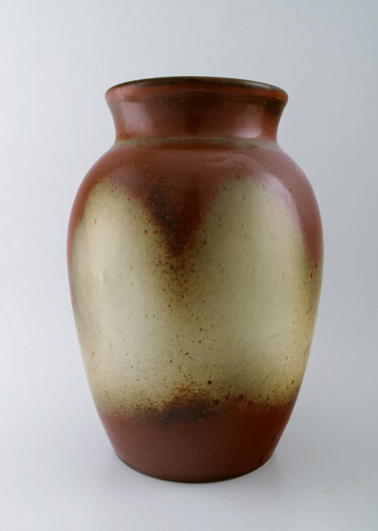 B&G, Bing & Grondahl, presumably Valdemar Pedersen stoneware vase.