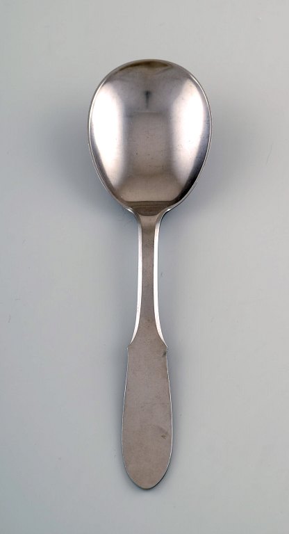 Georg Jensen, GJ Mitra steel cutlery. Serving spoon.
