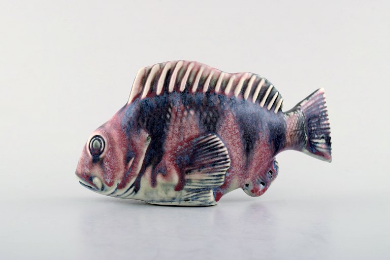 Unique Sven Wejsfelt. Fish. Stoneware.

