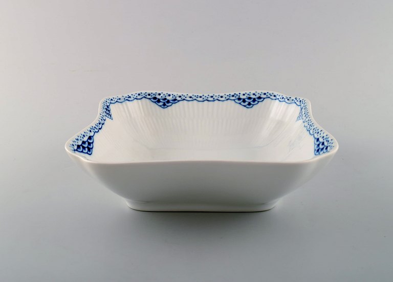 Royal Copenhagen blue painted Princess bowl in porcelain. 
Model Number 708.