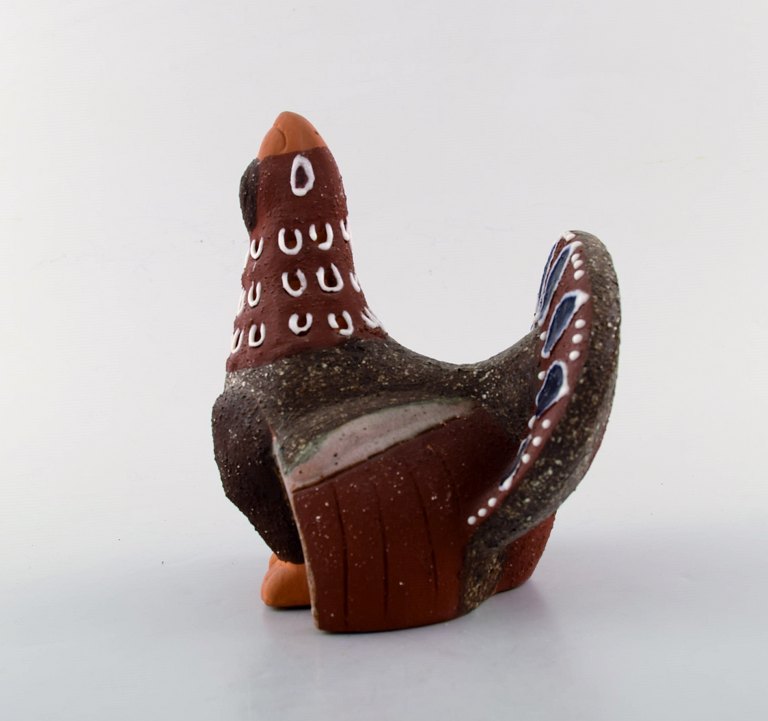 Thomas Nittsjo unique ceramic figure in the form of a bird.
Swedish design, 1960