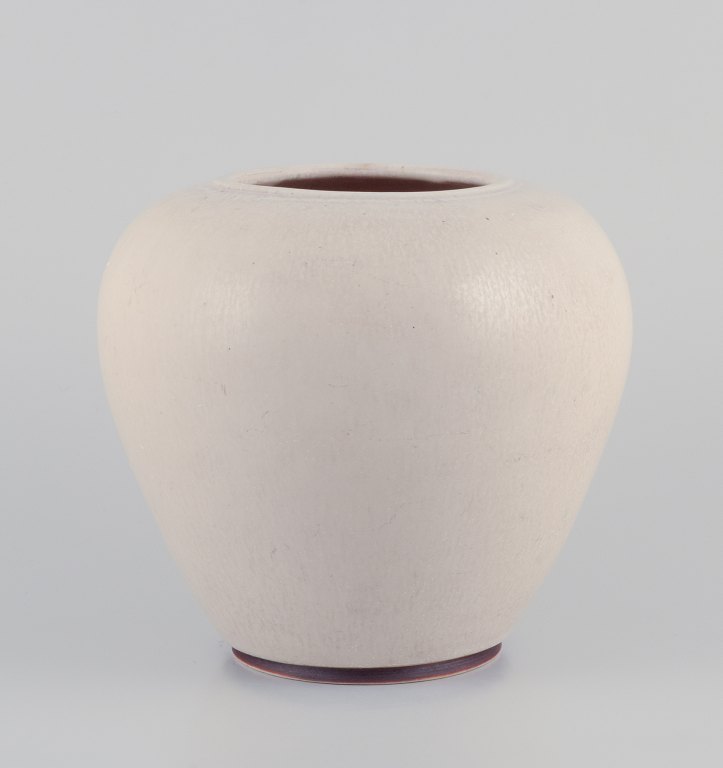 Saxbo, Denmark. 
Large unique ceramic vase.