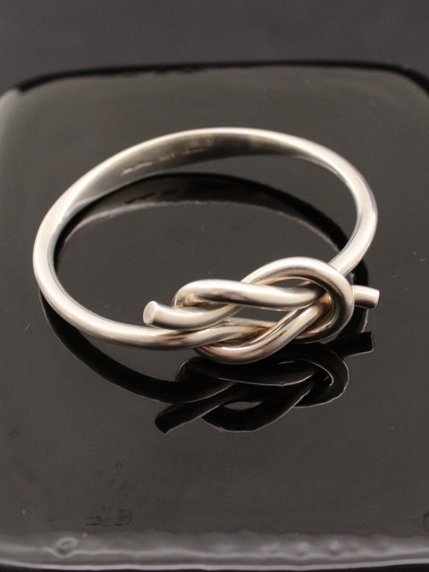 Hans Hansen "Knude" sterling sølv armring