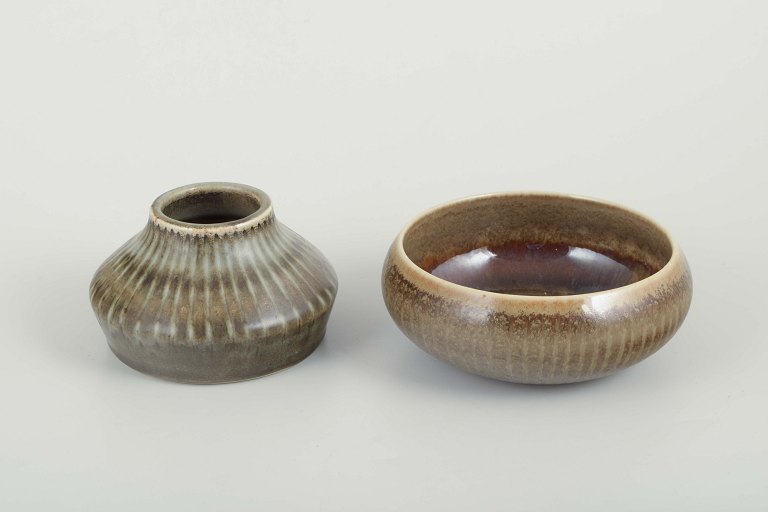 Carl-Harry Stålhane (1920–1990) for Rörstrand
Skål og vase, ca. 1960’erne.