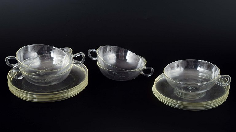 Wilhelm Wagenfeld for Jenaer Glas
Tea set, 1930s.