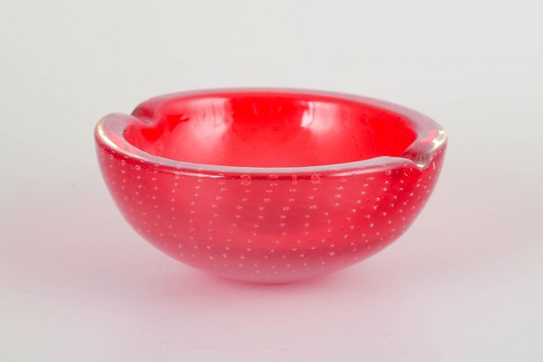 Murano art glass bowl, 1960s/70s.
