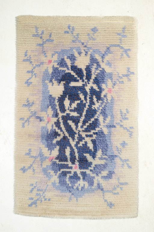 Skandinavisk designerRya-tæppe, 1960/70’erne.