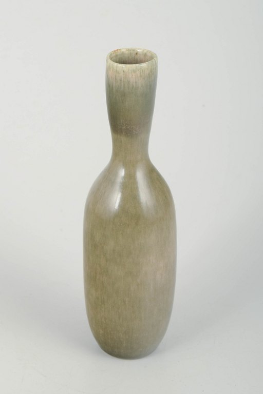 John Andersson for HöganäsUnique vase with hare’s-fur glaze, 1970s.