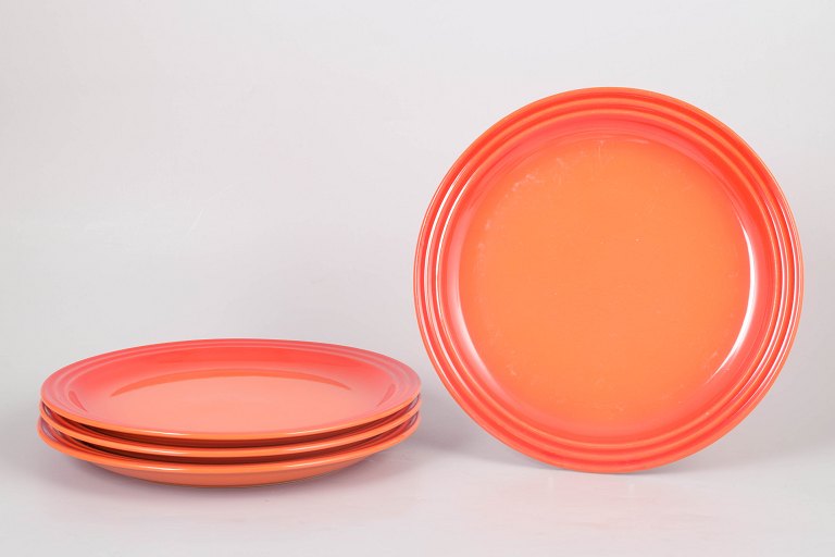 Le Creuset, sæt af fire middagstallerkener.