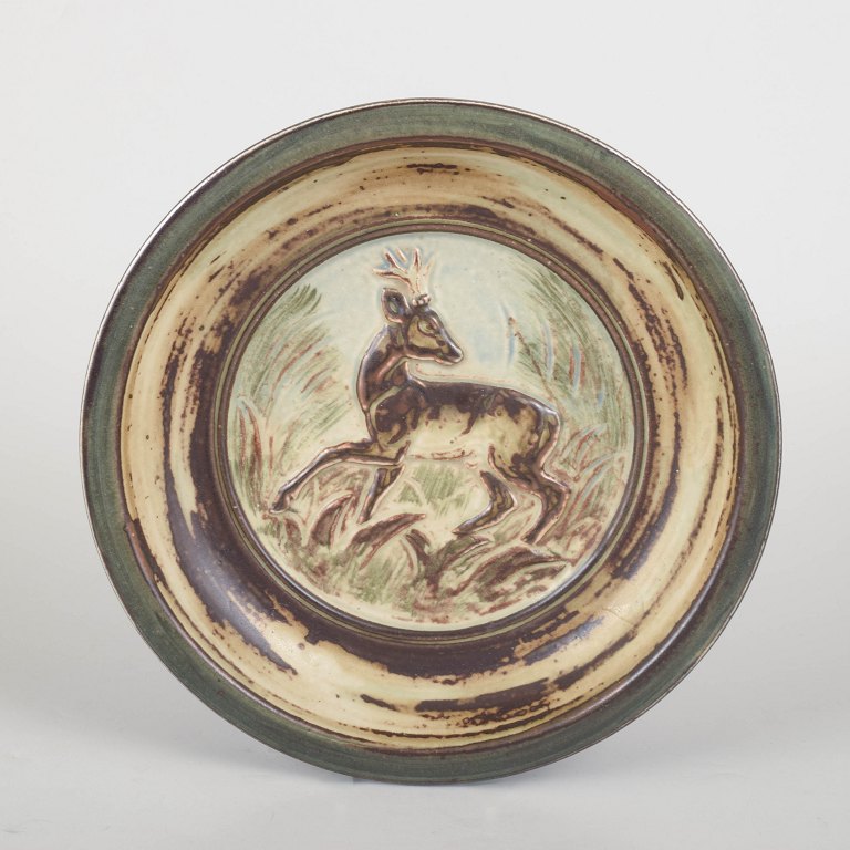 Knud Kyhn for Royal Copenhagen, stentøjsfad.