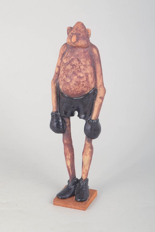 Rolf Palm, bokserfigur.