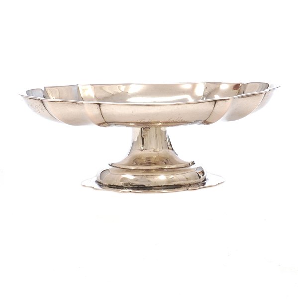 Barok kandisbakke af Knud Rasmussen Brandt, Horsens, 1751-85. H: 5cm. L: 14cm